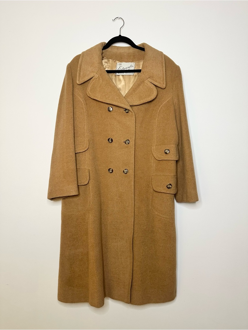Vintage 100% Camel Hair JJ O’Donnell Coat size L